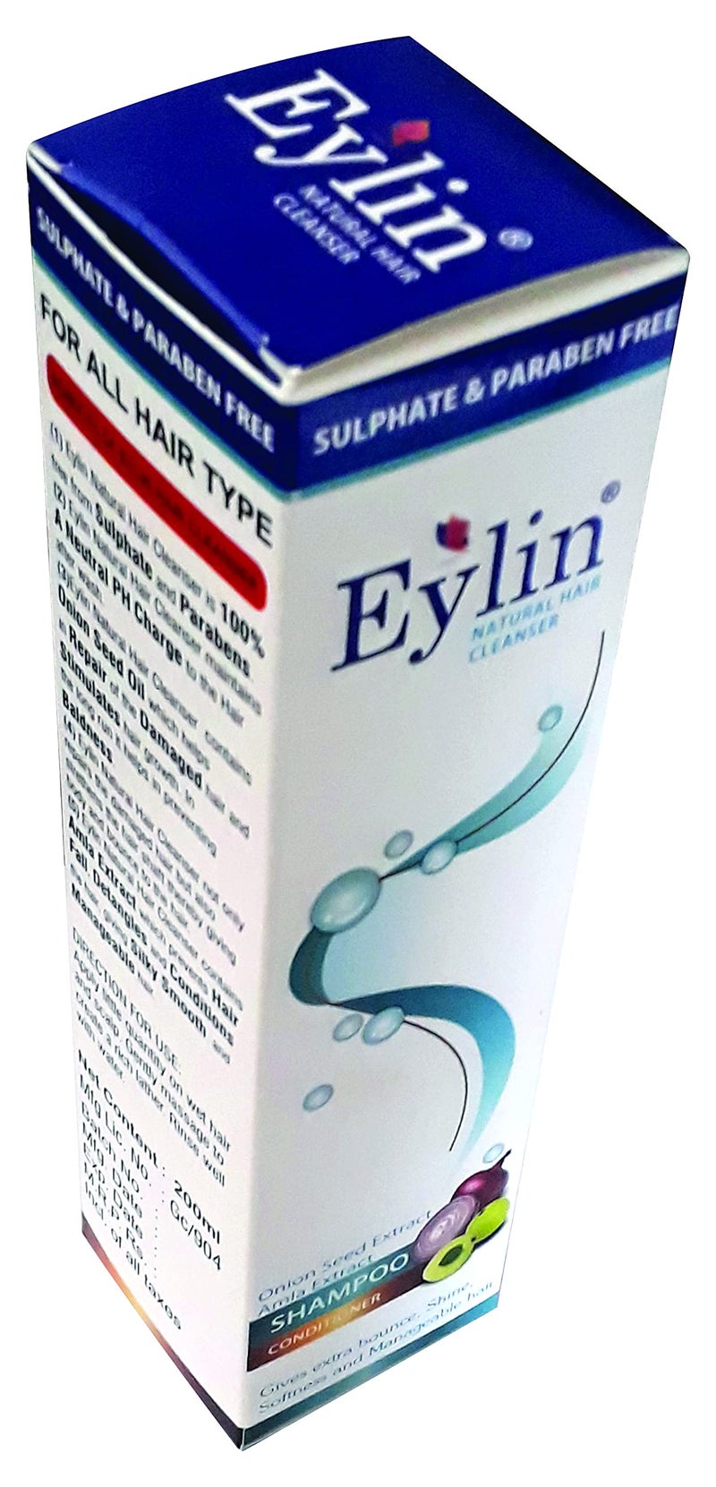 Eylin Soft Care Sulphate & Paraben Free shampoo-200ml + Eylin Moisturizing Face/Body Lotion-180ml.. Total 2 Units - Image 2