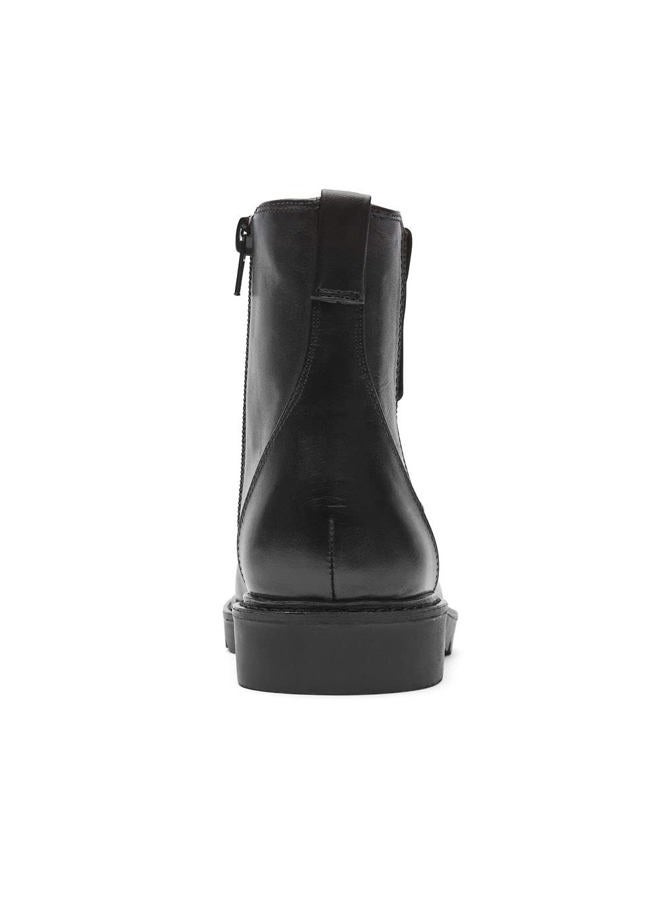 Rockport Women's Kacey Bootie Ankle Boot, Black Leather, 35.5 EU - Image 5