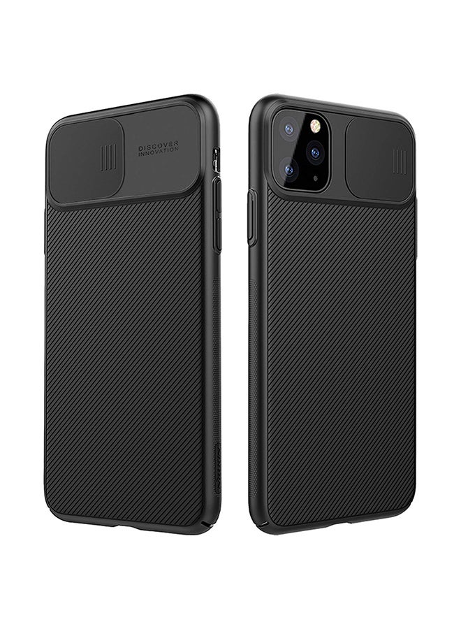 DUSALA Protective Case Cover For Apple Iphone 11 Pro Max With Camera Slide Cover Black