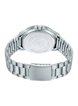 Men Enticer Water Resistant Stainless Steel Analog Watch MTP-VD01D-2EVUDF - 45 mm - Silver - view 2