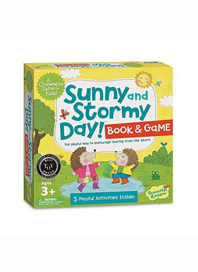 Peaceable Kingdom - Sunny And Stormy Day A Cooperative Sharing Game For Kids - Image 1