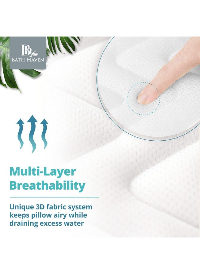 Bath Haven Bath Pillow for Bathtub - Full Body Mat & Cushion Headrest for Women and Men, Luxury Pillows for Neck and Back in Shower Tub or Jacuzzi - Powerful Suction Cups - Spa Accessories (Classic) - Image 1
