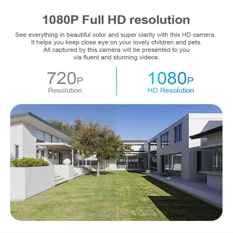 SIOVS SIOVS WiFi Wireless CCTV Camera 1080p Bulb Shape PTZ V380 Pro CCTV Security Camera with LED Lights Auto Tracking Smart Motion Detection and Alarm Two Way Audio Night Vision Remote Viewing  - Image 5