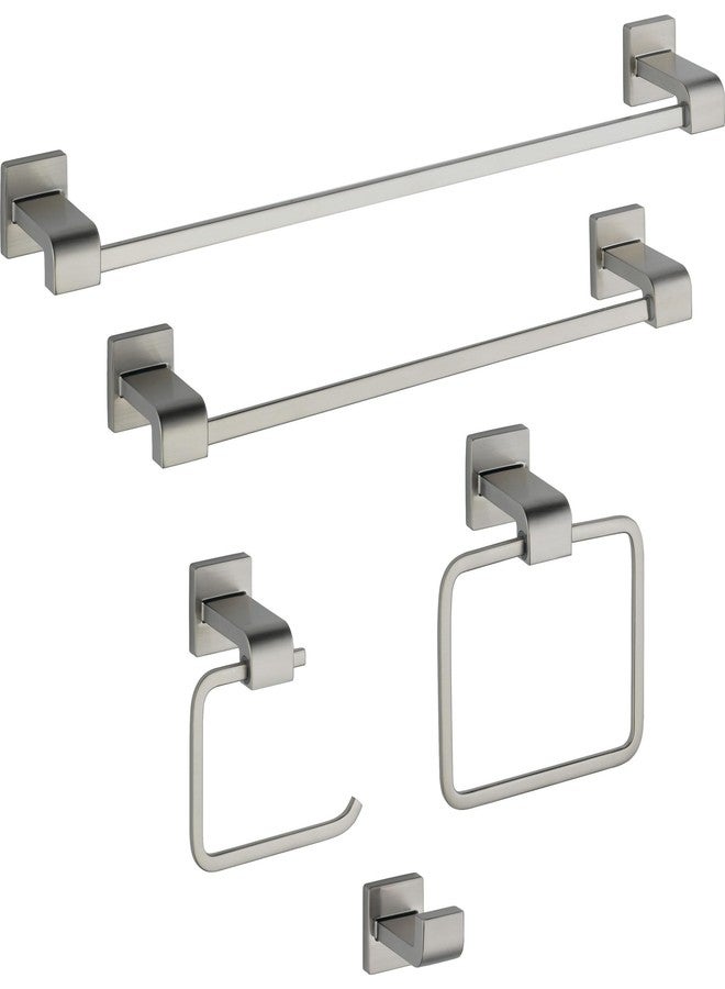 Delta Hand Towel Holder | Square Stainless Steel Ring for Hanging Towels in Kitchen, Bathroom | Ara Accessories - Image 3