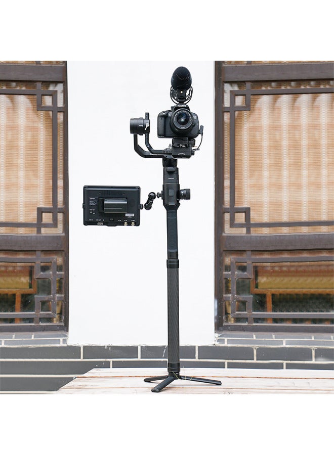 Neutral Carbon Fiber Extension Rod Dajiang Rs3mini Stabilizer Universal Camera Photography Rod Suitable For Feiyu Extension Accessories - Image 4