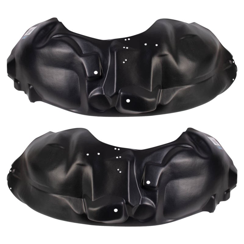 TRQ Front Inner Fender Liner Set Compatible with 20092014 Ford F150 FO1248138 FO1249138