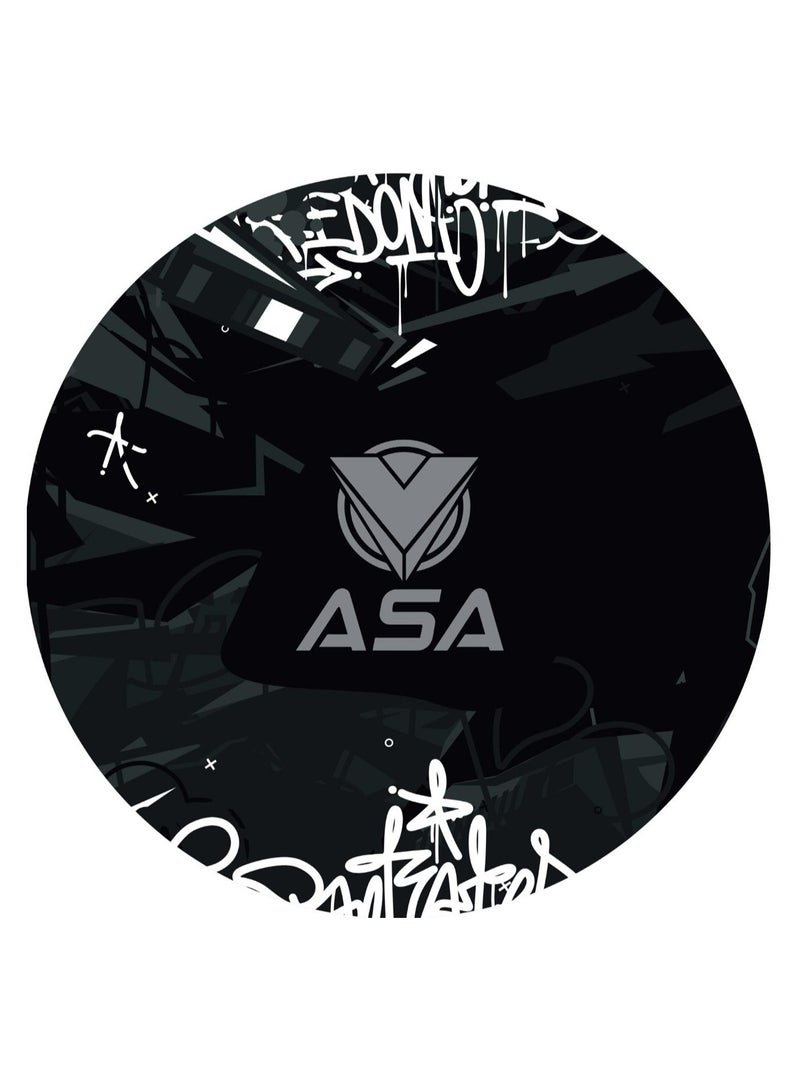 ASA Gaming Chair Mat Anti-Slip, Gaming Chair Mat for Hardwood Floor & Tile Floor, Gaming Computer Chair Mat for Gaming Room Home Office Decor, Anti-fouling, Natural Rubber, Smooth Fine, (Extra Large Size) - Image 1