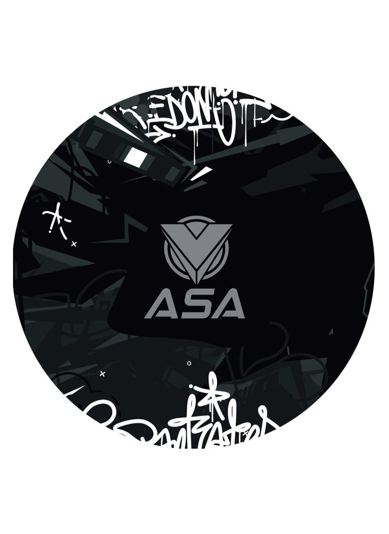 ASA Gaming Chair Mat Anti-Slip, Gaming Chair Mat for Hardwood Floor & Tile Floor, Gaming Computer Chair Mat for Gaming Room Home Office Decor, Anti-fouling, Natural Rubber, Smooth Fine, (Extra Large Size)  - Image 5
