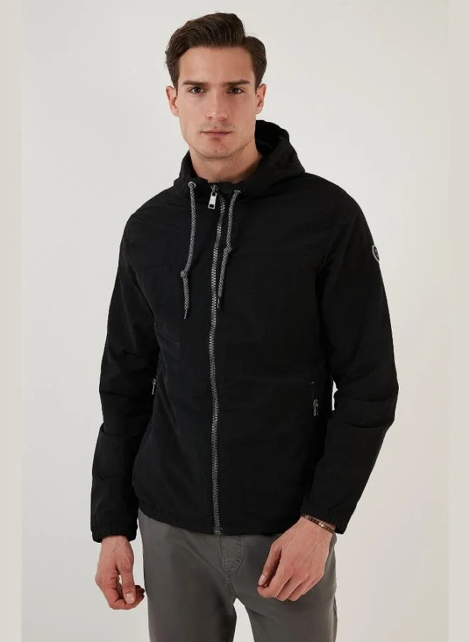 Buratti  Buratti Regular Fit Hooded Pocket Seasonal Jacket Men's MONT 497GLENN for Men | Best Price UAE