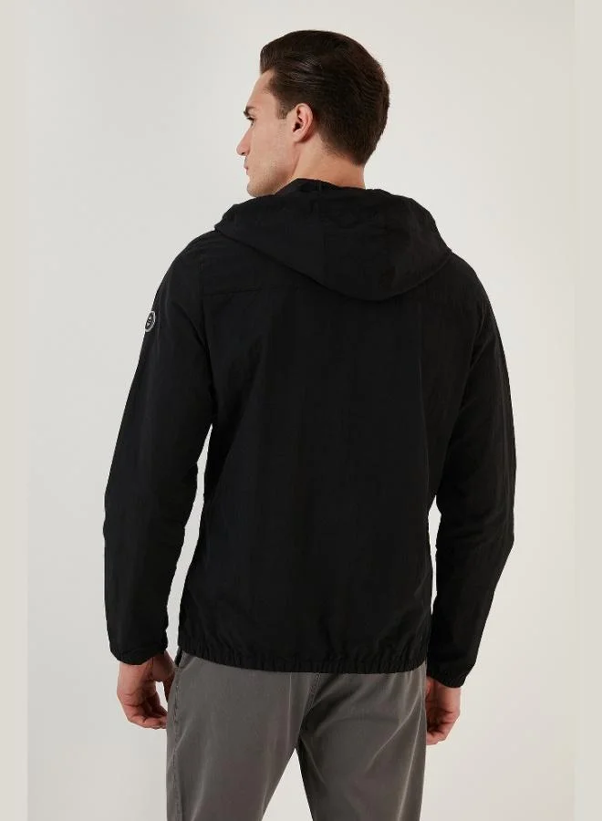 Buratti  Buratti Regular Fit Hooded Pocket Seasonal Jacket Men's MONT 497GLENN for Men | Best Price UAE