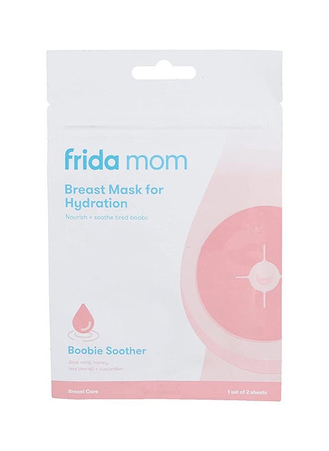 Mask For Hydration- Made With Aloe Vera, Honey, Tea Tree Oil, Cucumber To Nourish And Soothe Breast- 2 Sheet Masks