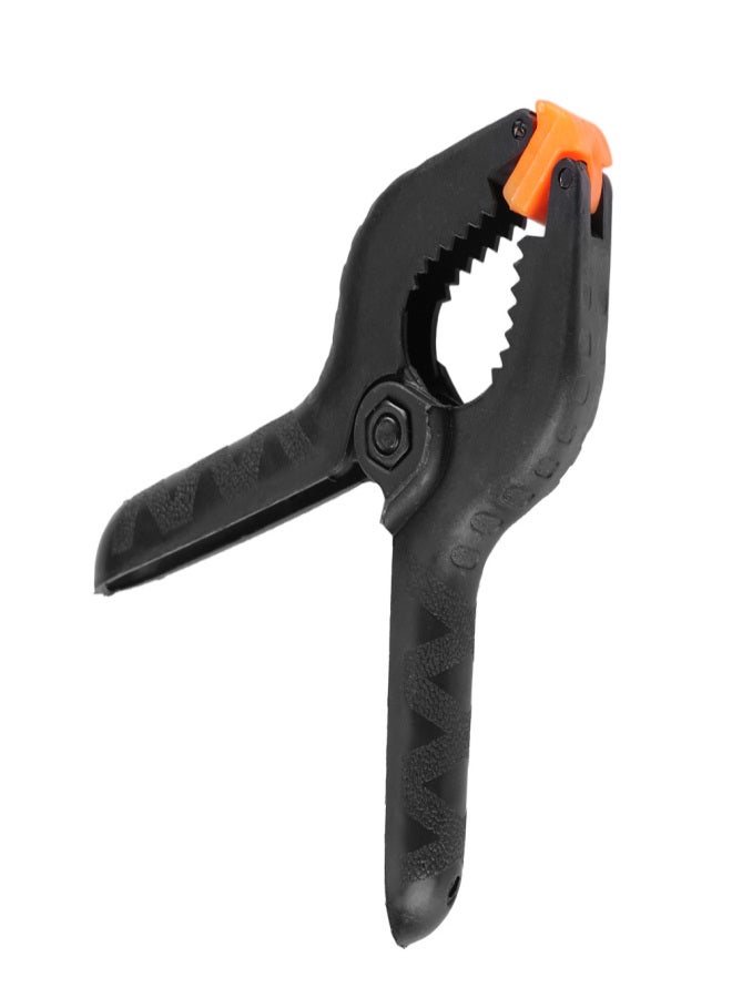 10pcs 4inch A Type Black Multifunctional Plastic Spring Clamp Clip DIY Woodworking Tool - Image 1