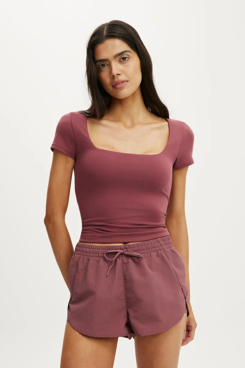 Cotton On  WOVEN DOLPHIN HEM MICRO SHORT for Women | Best Price UAE