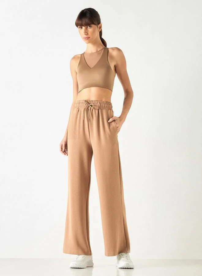 ADOT by Splash Track Pants with Drawstring Closure and Pockets