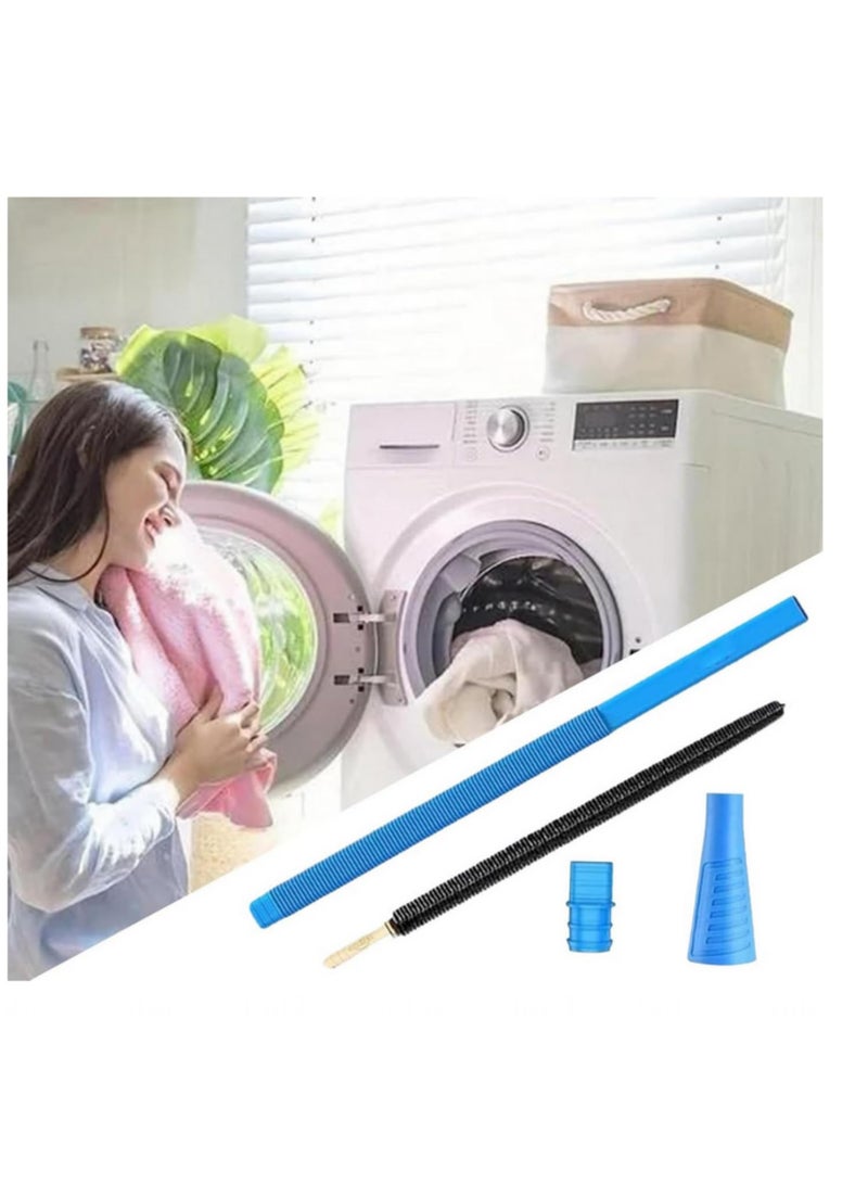 Dryer Vent Cleaner Kit Flexible Vacuum Hose Attachment for Lint Removal Stretchable Vacuum Extension Hose and Cleaning Accessories for Tumbler Dryer - Image 3