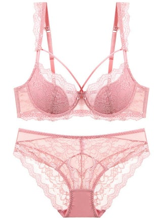 Comfy Breathable Solid Color Thin Cup Lace Bra And Panty Set Pink - pzsku/ZFD6D9E5BCBBDFF40E2D8Z/45/_/1728474772/f31adfd8-bdb4-4eef-90ed-f111d036c3e1