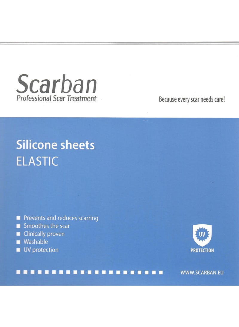 Scarban Scarban Silicone Sheets For The Abdomen  - Image 1