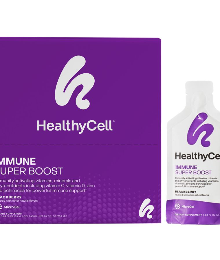 Immune Super Boost Blackberry 30 Gel Packs 0.84 fl oz (25 ml) Each