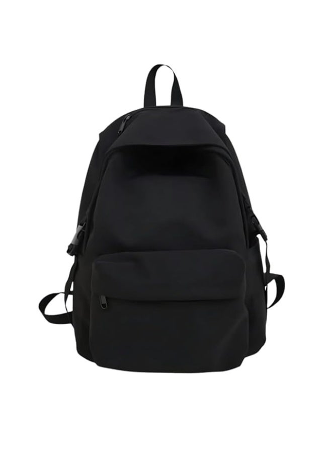 هاف مون Half Moon Unisex Anti-Theft College Bag for Girls Boys Men Women | 14 inch, Stylish and Trendy Collage Backpack Bags Office use with Anti Theft Pocket & Small Pockets Inside - Image 1