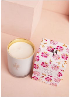 Lollia Breathe Luminary 11 Oz 70 Hour Burn Time Peony & White Lily Allnatural Soy Wax & Coconut Wax Blend Scented Candles Luxury Candles Long Lasting Candles  - Image 2