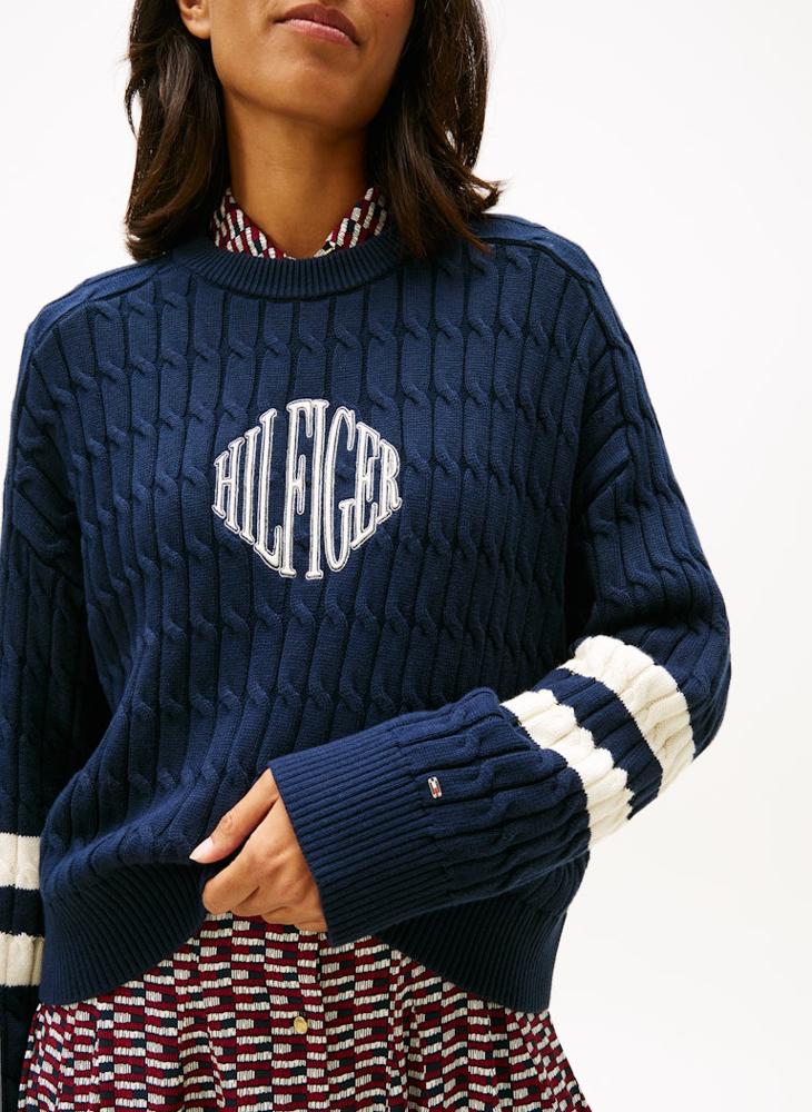 TOMMY HILFIGER Graphic Pullover Sweater - Image 3