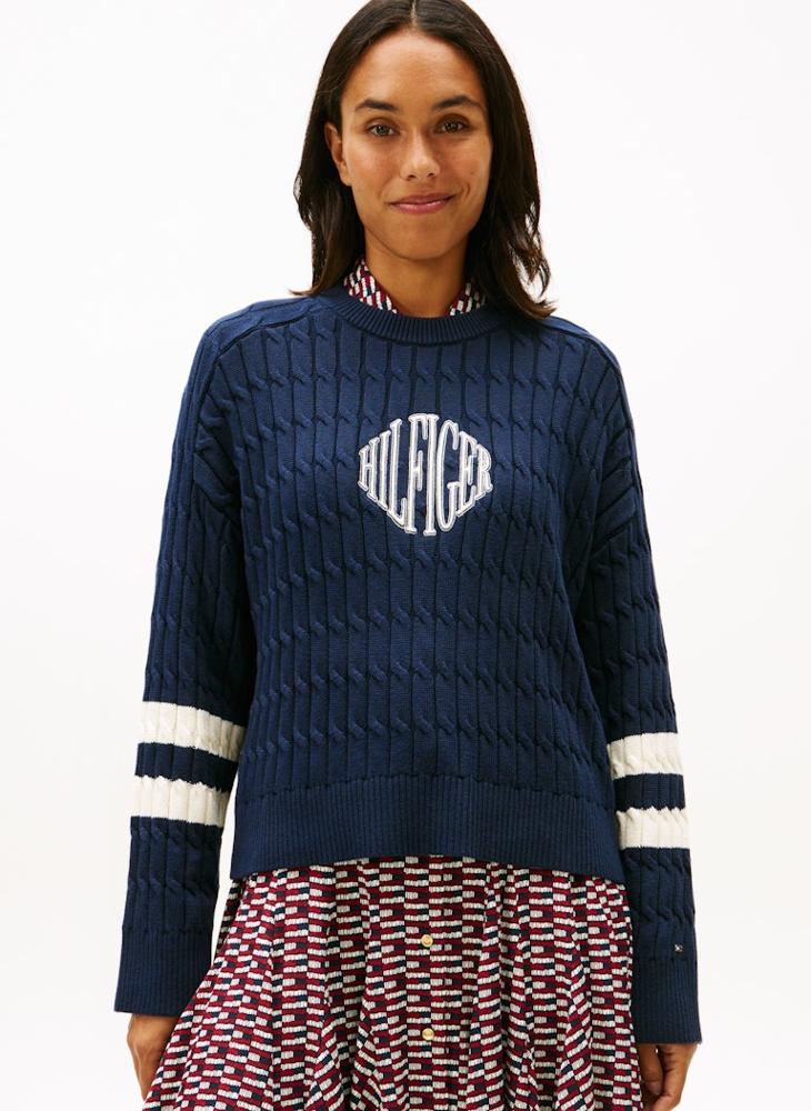 TOMMY HILFIGER Graphic Pullover Sweater - Image 1