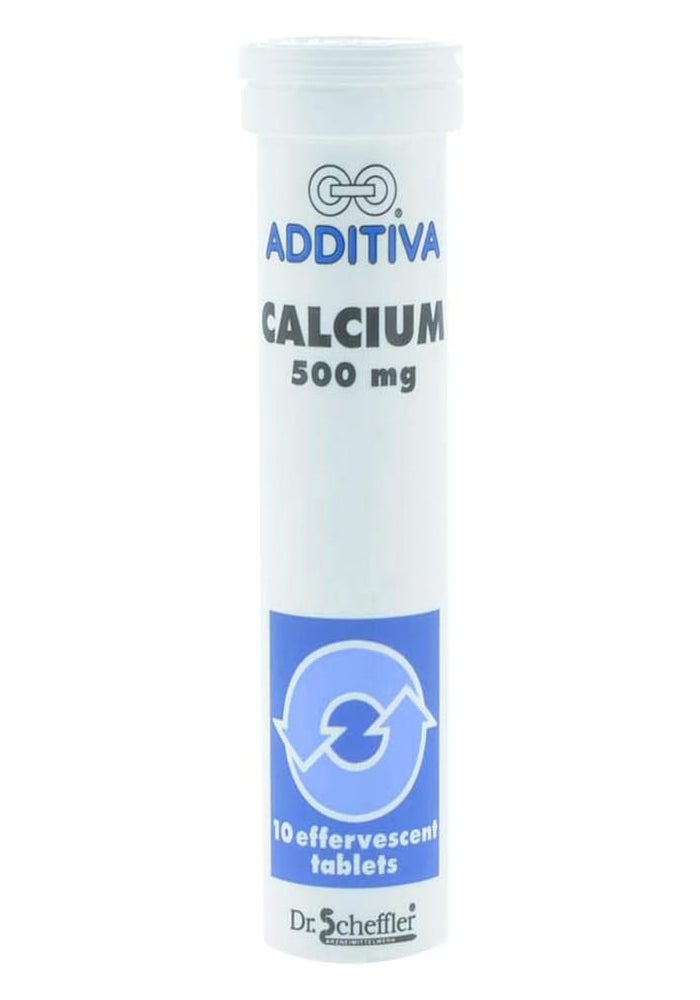 Additiva 500 mg Calcium 10 Effervescent Tablets