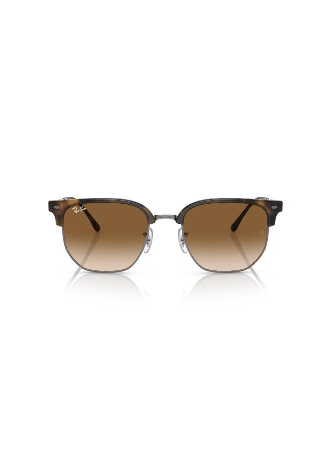 راي بان Men Full Rimmed Irregular Sunglasses 0RB4416 51 710/51 - Image 3