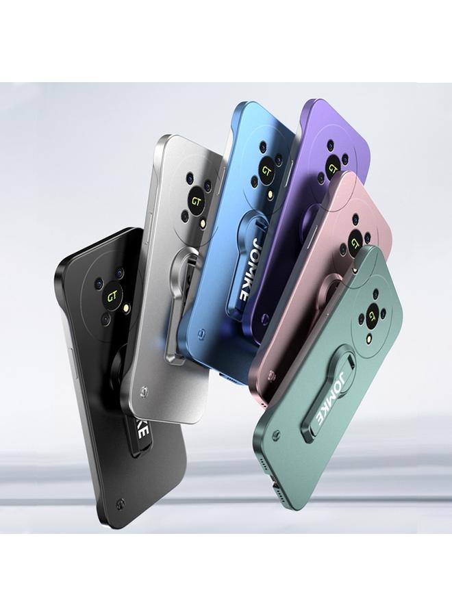 S-TOP Case For Honor X40 GT Baking Varnish 360 Rotate Holder No Frame PC Phone Case - Image 2