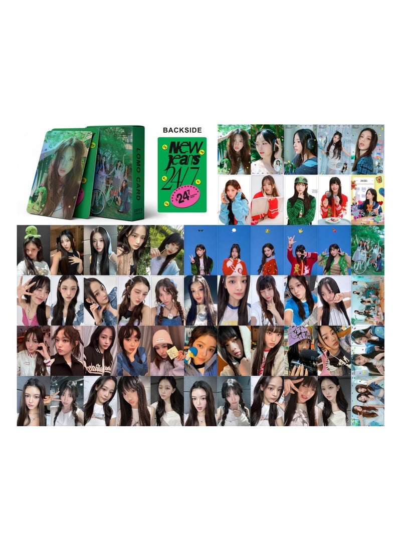 NIBEMINENT 55 Pcs Kpop NJZ Lomo Cards Card For Fans Collection Gifts - Image 1