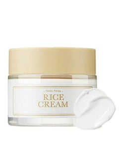 Generic I'm from Rice Cream , 41% Rice Bran Essence with Ceramide, Glowing Look, Improves Moisture Skin Barrier, Nourishes Deeply, Soothing to Even Out Skin Tone, K Beauty  - Image 1