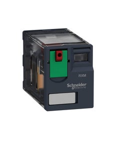 Schneider Electric Schneider Electric 8 Pin 12A Zelio Miniature Plug-in Relay,24VDC Coil Voltage, RXM2AB1BD (Pack of 3)  - Image 1