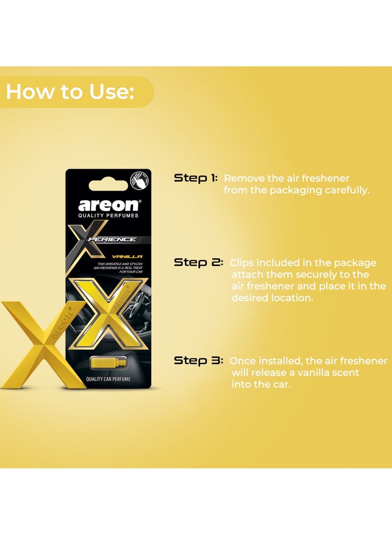 Areon Vanilla Car Air Freshener The Perfect Blend of Style and Scent for Your Vehicle  - Image 3