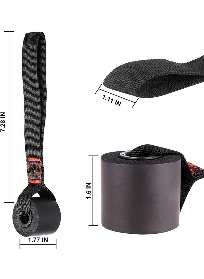 JCB CHIC 2pcs Resistance Band Upgrade Door Anchor Strap ,Workout Resistance Band Door Anchor, Portable Easy Assemble Secure Multi Point Anchor Gym For Strength Training And Home Fitness - Image 2