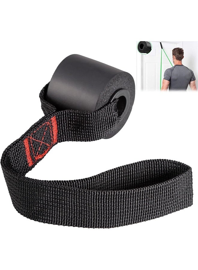 JCB CHIC 2pcs Resistance Band Upgrade Door Anchor Strap ,Workout Resistance Band Door Anchor, Portable Easy Assemble Secure Multi Point Anchor Gym For Strength Training And Home Fitness - Image 1