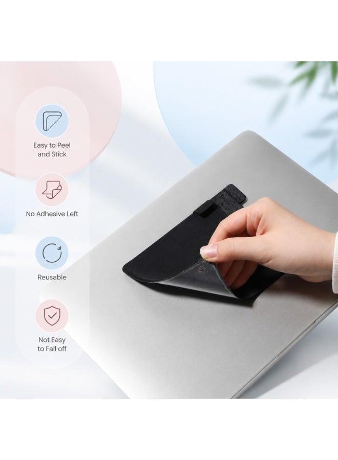 Portable External Hard Drive Holder Self Adhesive Storage Sleeve Reusable Pocket Organizer For Solid State Drive Cable Mouse Accessories - Image 3