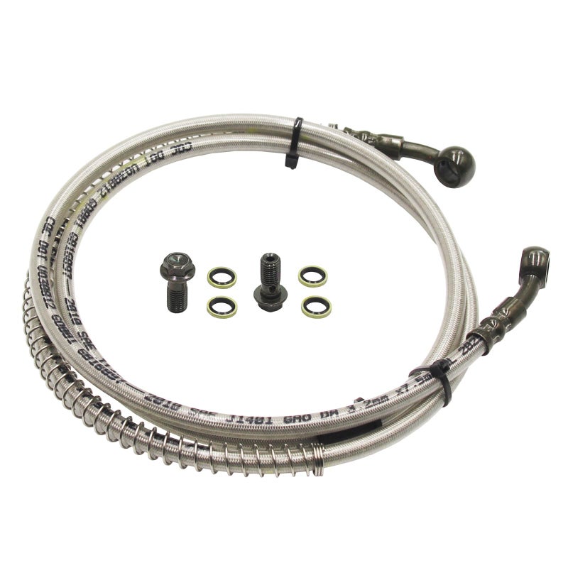 Greesp 1300mm 5118 INCH Hydraulic Brake Line Hose Cable M10 Banjo Bolts Motorbike Dirt ATV Quad Bike Buggy Go Kart - Image 2
