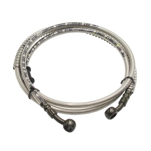 Greesp 1300mm 5118 INCH Hydraulic Brake Line Hose Cable M10 Banjo Bolts Motorbike Dirt ATV Quad Bike Buggy Go Kart - Image 5