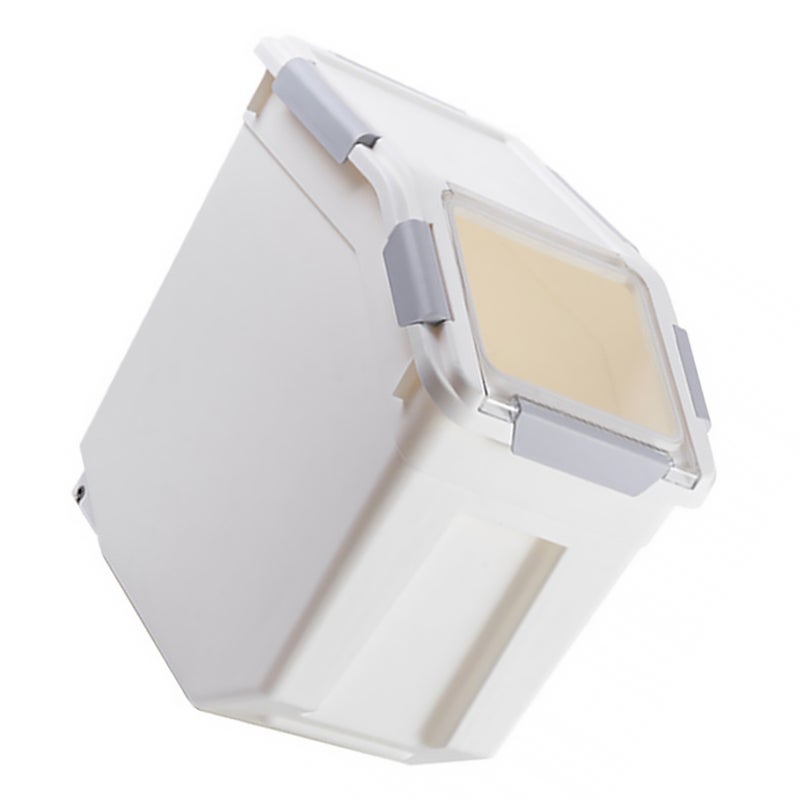 1 Pc Rice Storage Bucket Rice Storage Flour Bucket With Wheel(10 Kg) - Image 1