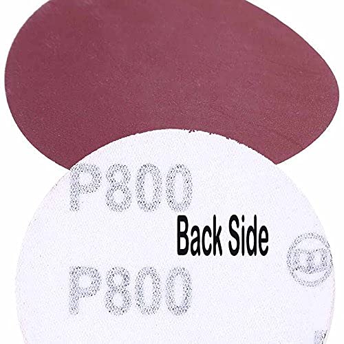 Diy Crafts 11355 India 157 3Inch Sanding Sander Sandpaper Grit 60 Self Adhesive Round Sand Backer Pad M10 Drill Adapter Multicolor 7 Piece - Image 5