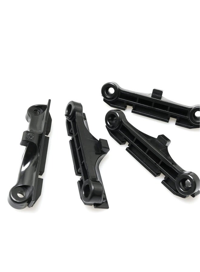 Loquat 4 PCS Black CPU Fan, AM4 Backplane Back Durable CPU Heatsink Bracket, CPU Fan Support Bracket for AM4  - Image 2