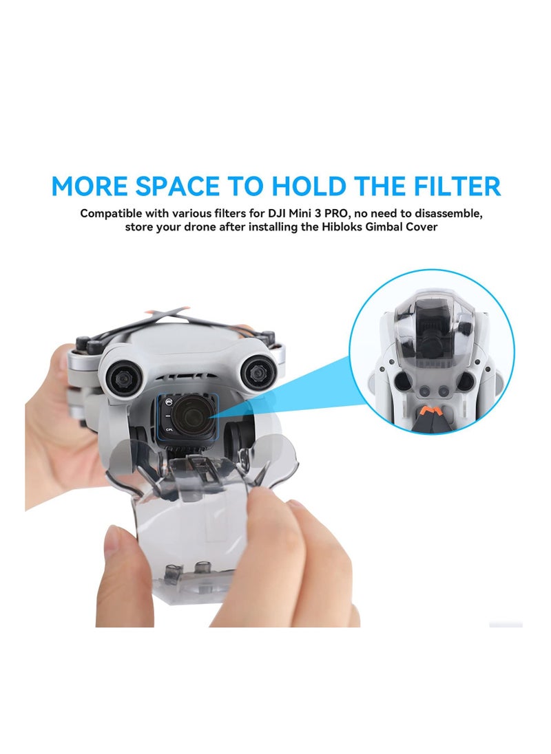 SYOSI Propellers Holder Guard Prop Blade Stabilizer Compatible with DJI Mini 3 Pro & Gimbal Cover Lens Protector Hood for DJI Mini 3 Pro Accessories  - Image 3
