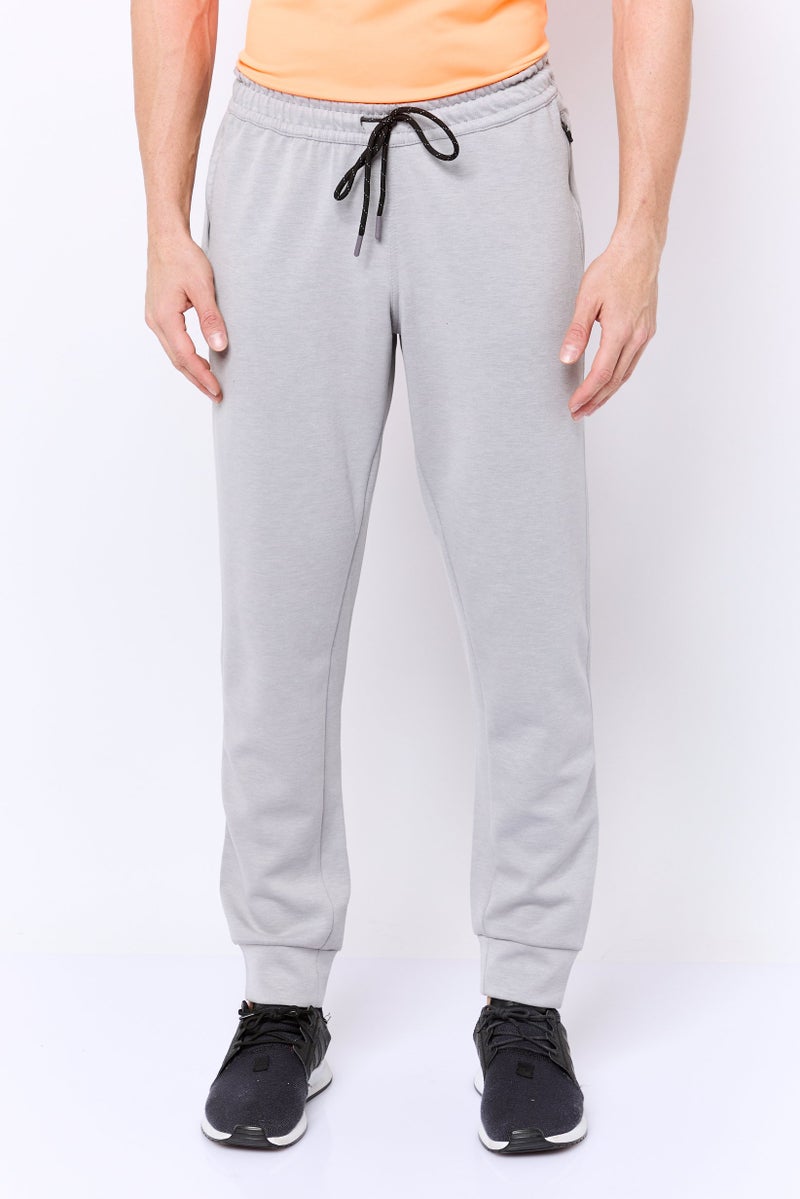 MOTION Men Sportswear Fit Training Sweatpants, Grey - Image 1