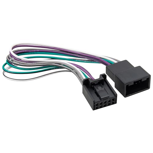 RED WOLF Car Radio Add Amplifier Subwoofer T-Harness Adapter Connector Compatible with Toyota 2018-2023 Camry, 2019-2023 Tacoma RAV4 Corolla Non JBL System Plug and Play - Image 1