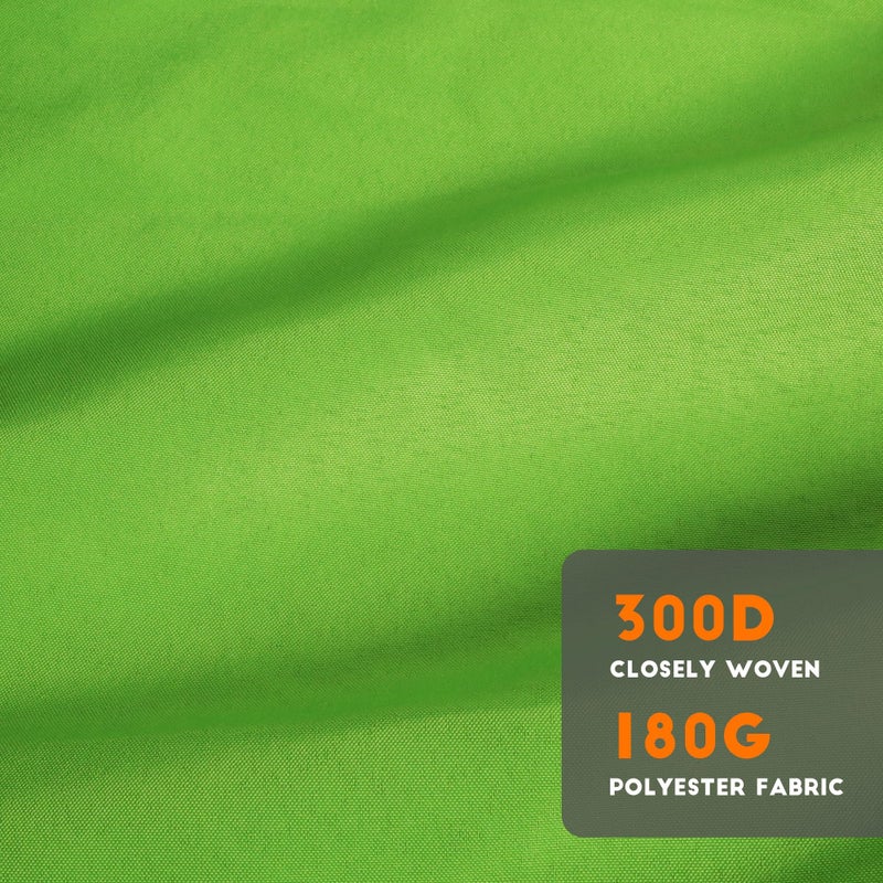 Blissun 9ft Patio Umbrella Replacement Canopy, Market Umbrella Top, Outdoor Table Umbrella Canopy for 8 Ribs, Canopy Only (Lime) - Image 5