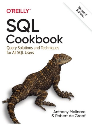 SQL Cookbook Query Solutions and Techniques for All SQL Users - Paperback - pzsku/ZFD6EE9AB2119EDF7C3C9Z/45/1760530626/2eaae748-1680-4c53-830a-ac5895170441