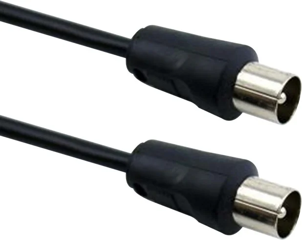 AYT TV Video Male to Male 1.5 Meter Intermediate Cable TV Antenna Cable