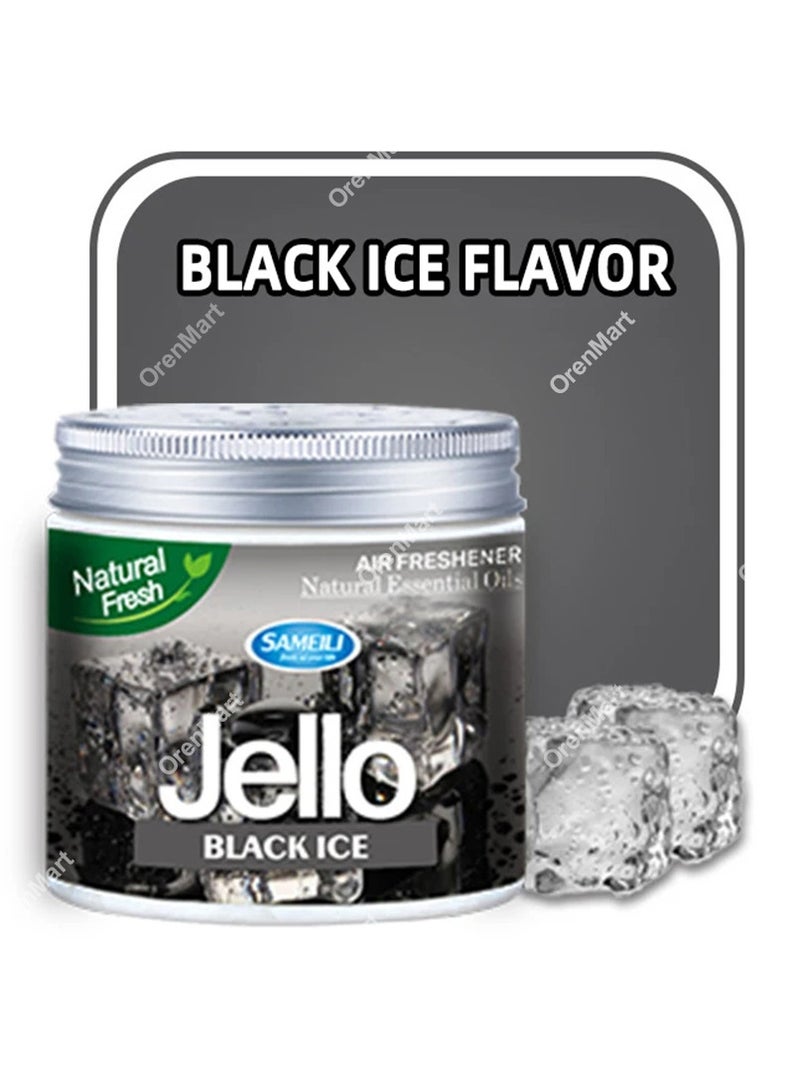 جيلو بيرفيوم معطر جو للسيارة بلاك آيس