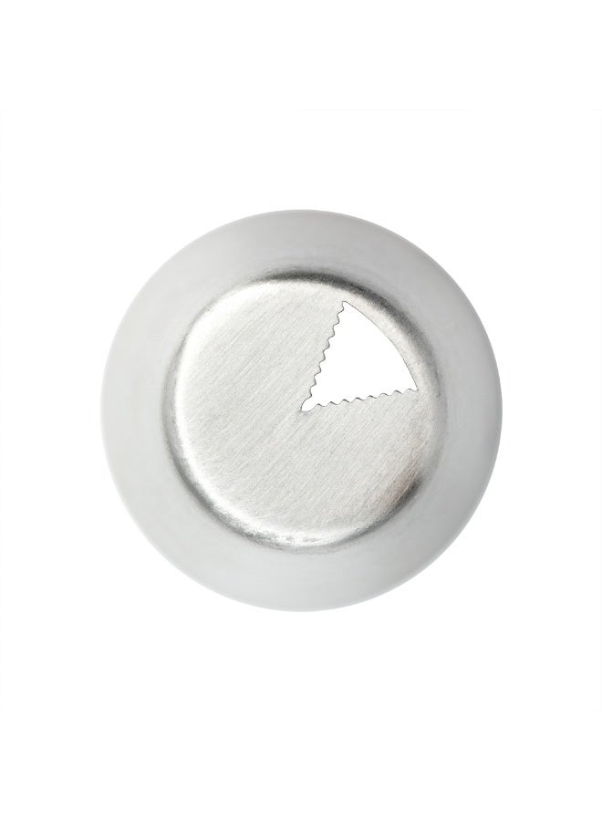 Restaurantware Russian Piping Tip, 1 Petal Cake Decor Piping Tip - #38, Corrosion-Resistant, Stainless Steel Decorating Tip For Frosting, Dishwashable, Decorate Cupcakes, Cakes, or Cookies - Image 1