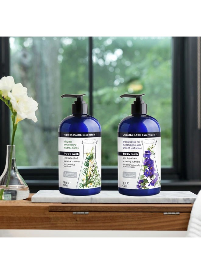 ApotheCARE Essentials The Detox Blend Body Wash Eucalyptus 16 oz - Image 2